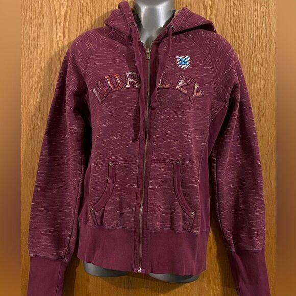 Hurley Brand Full-zip Hoodie, size M. (S99) - Picture 1 of 10